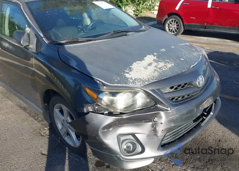 2011 Toyota Corolla S from USA, damaged, VIN 2T1BU4EE9BC730443